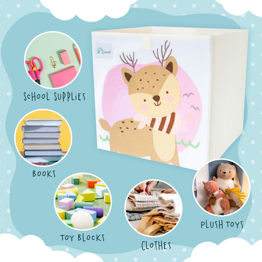 Queebi Storage Cube - Deer