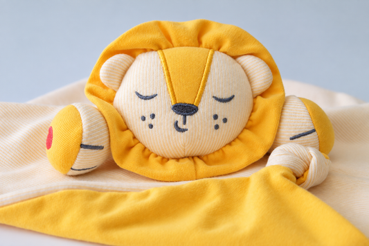 Queebi Lion Lovey Security Blanket