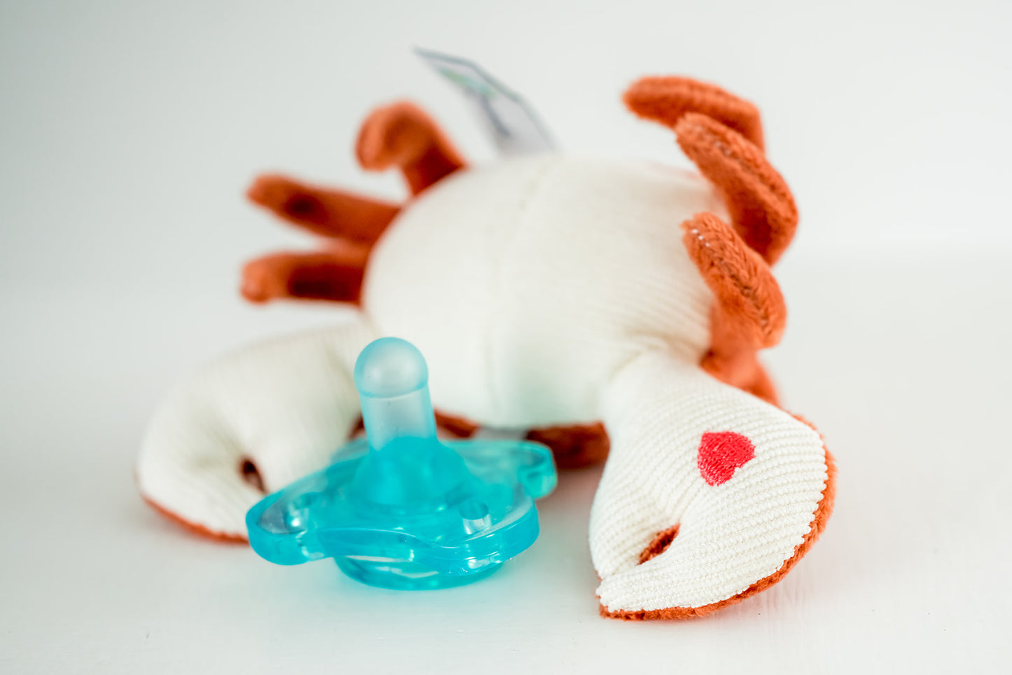 Queebi PaciBuddy Crab Pacifier Holder