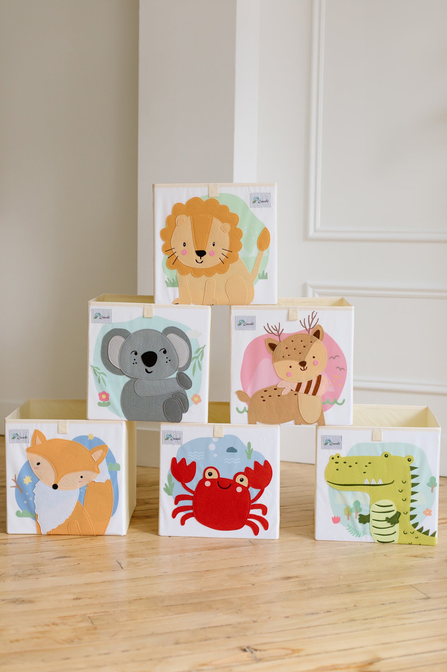 Queebi Storage Cube - Lion