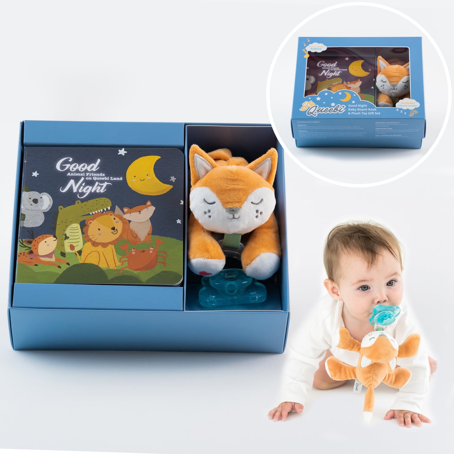 Sleep Baby Book Fox Gift Set