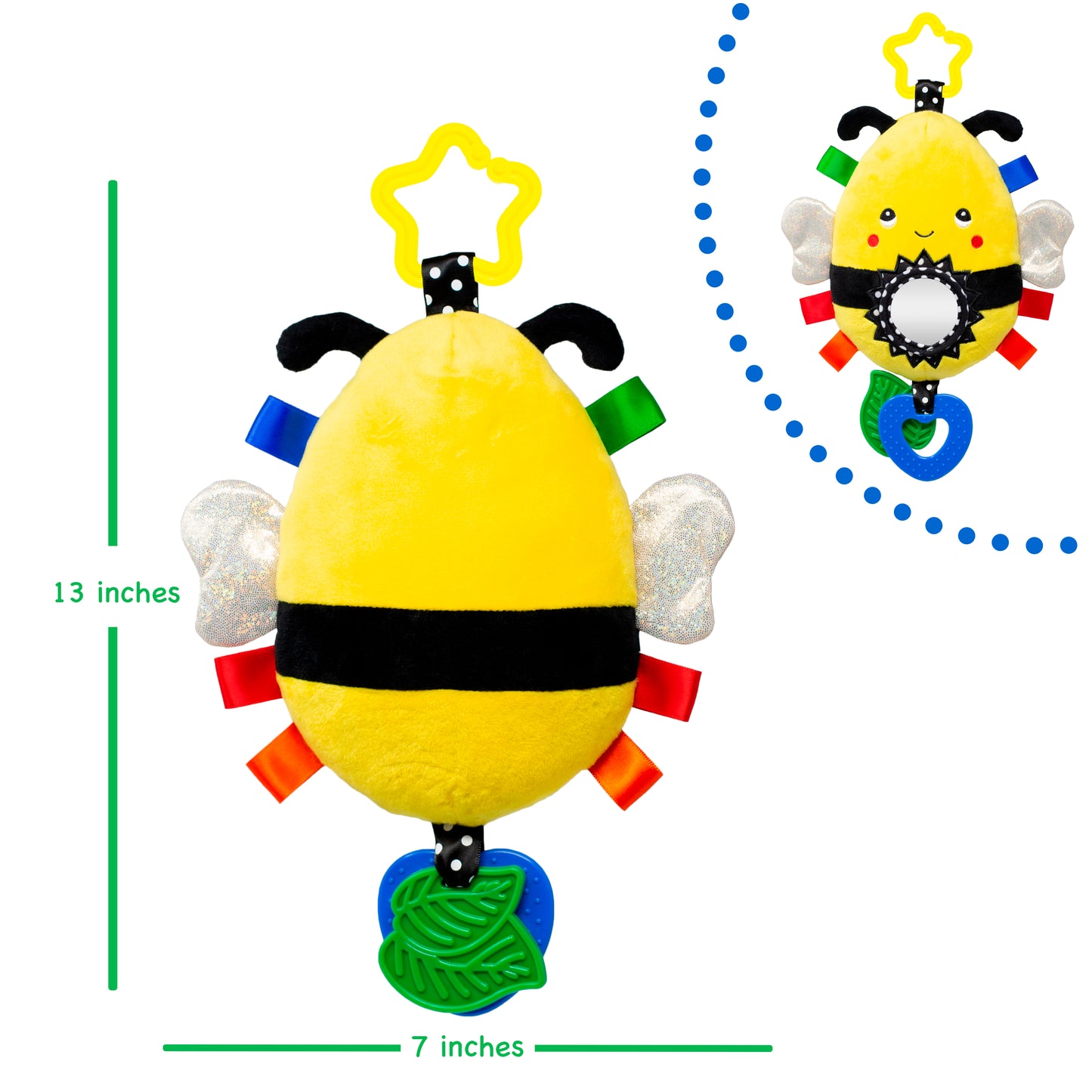Kalianii Squish 'N Play Bee Activity Toy