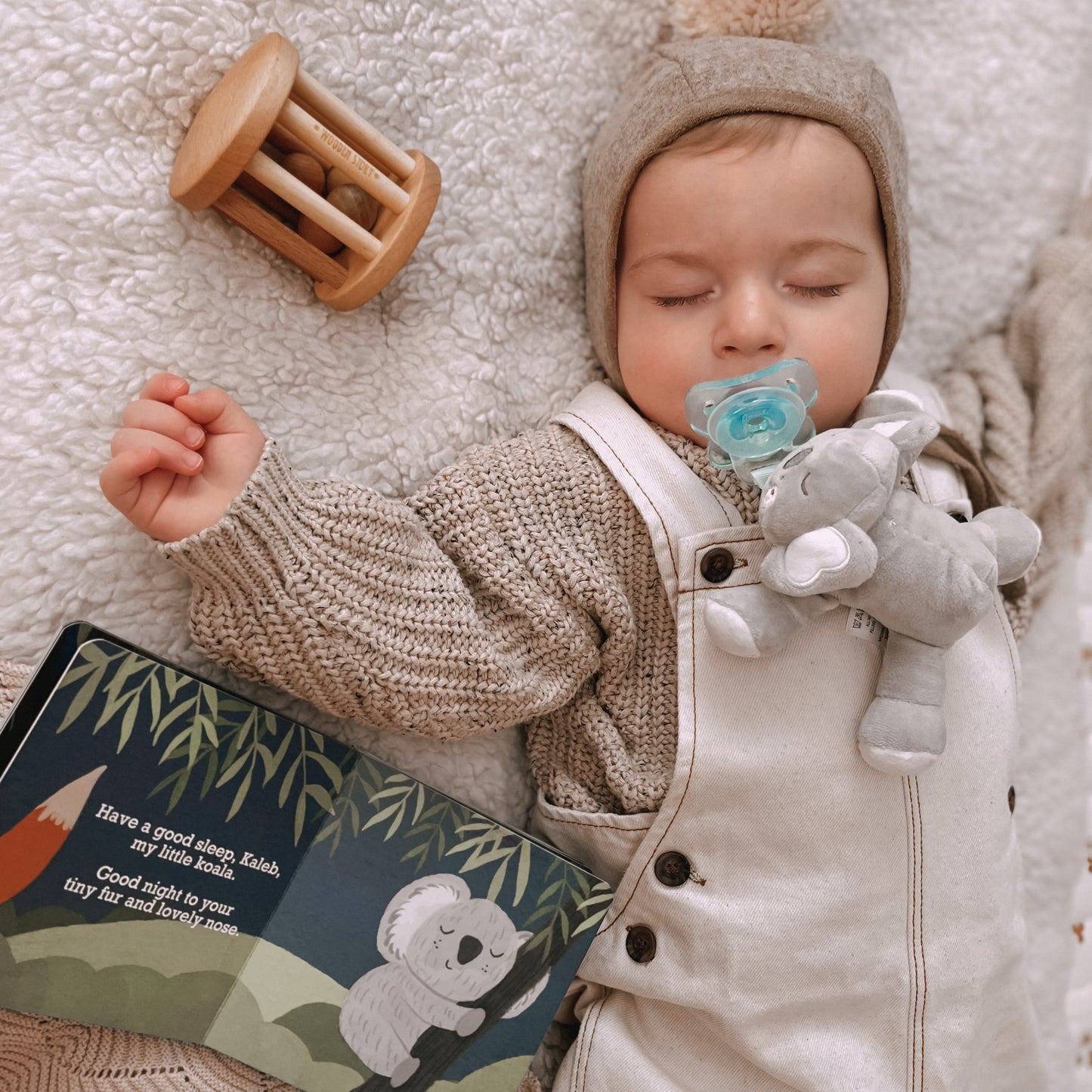 Sleep Baby Book Koala Gift Set