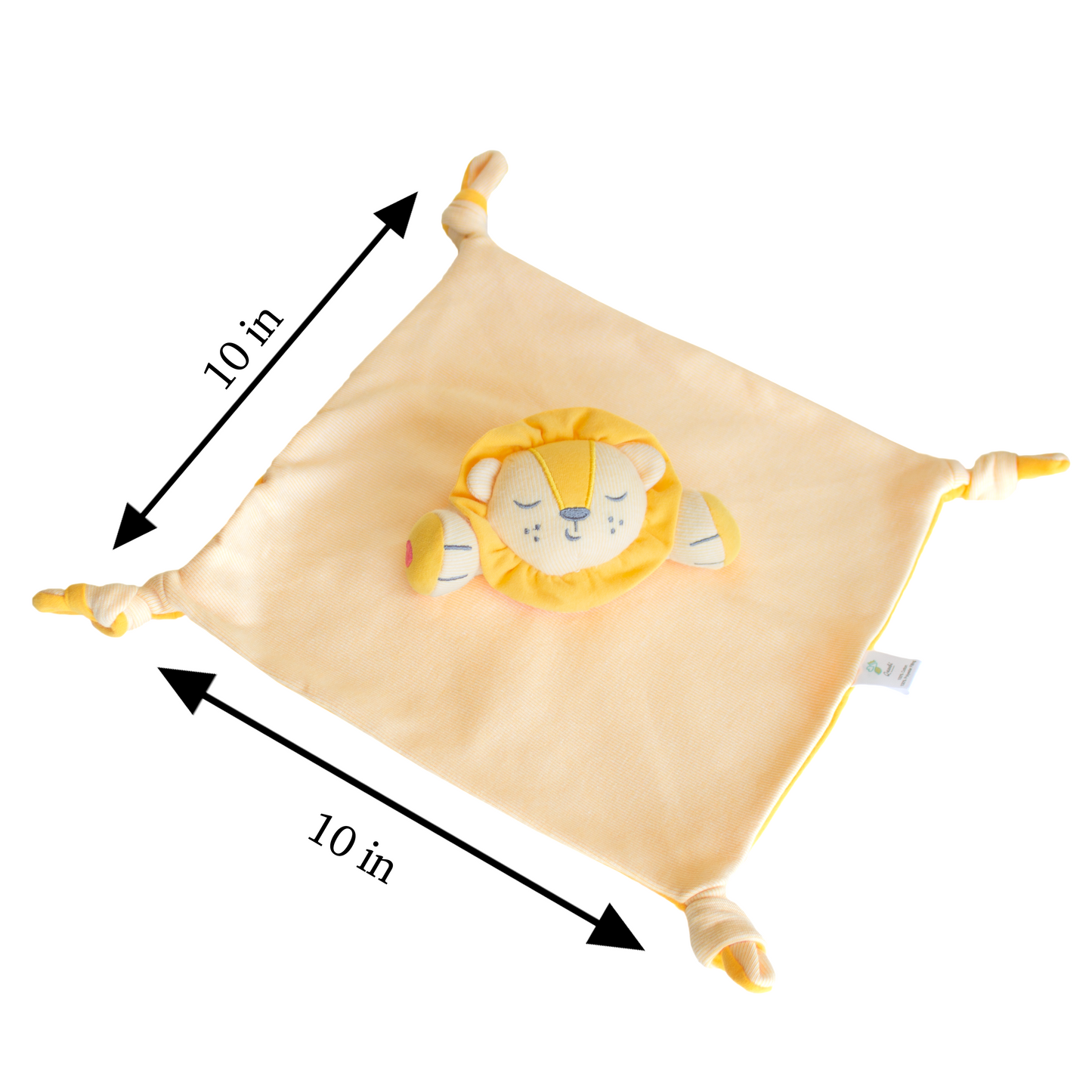 Queebi Lion Lovey Security Blanket