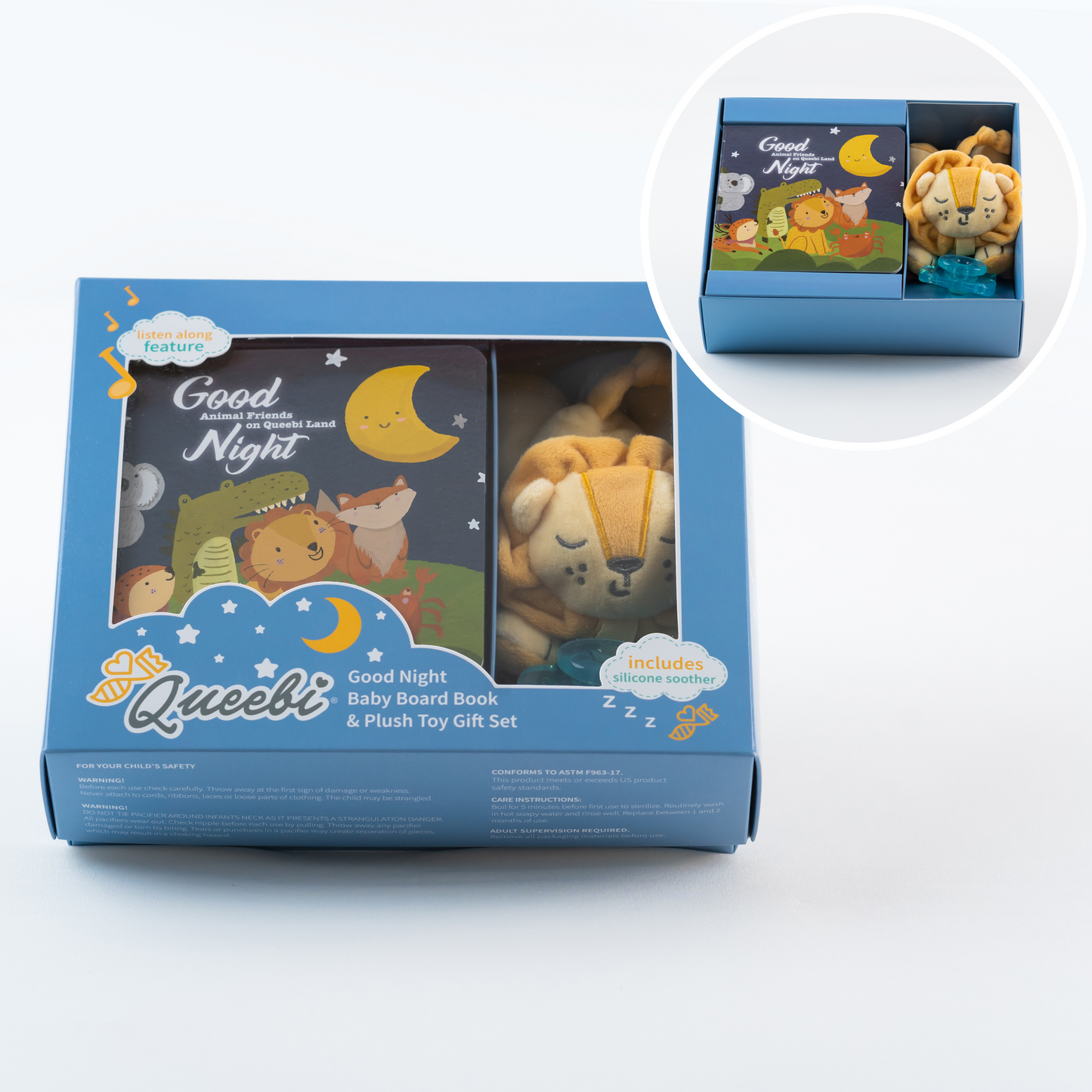 Sleep Baby Book Lion Gift Set