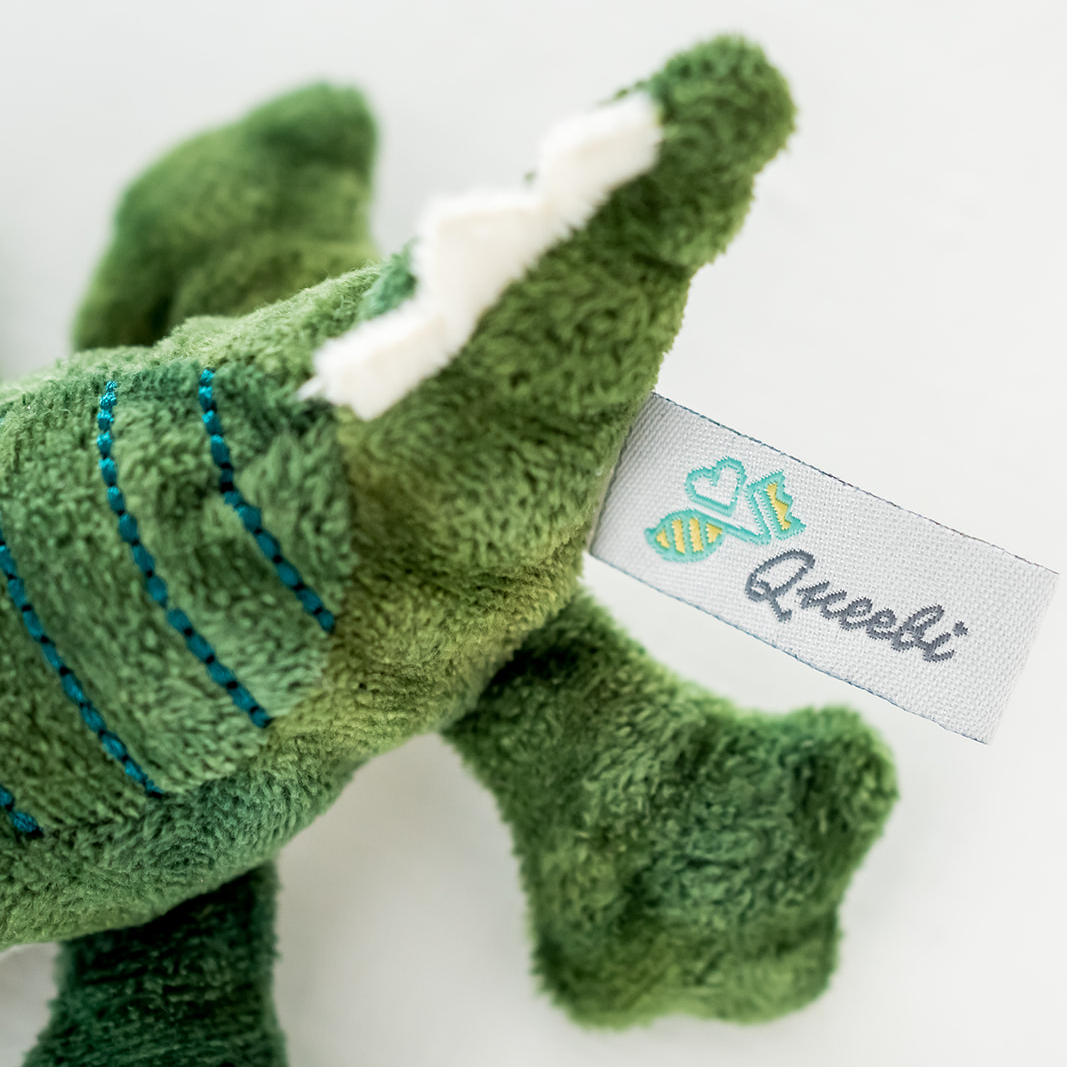 Queebi PaciBuddy Crocodile Pacifier Holder