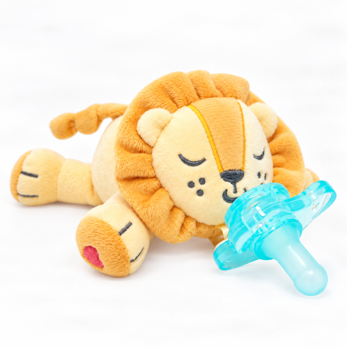Queebi PaciBuddy Lion Pacifier Holder