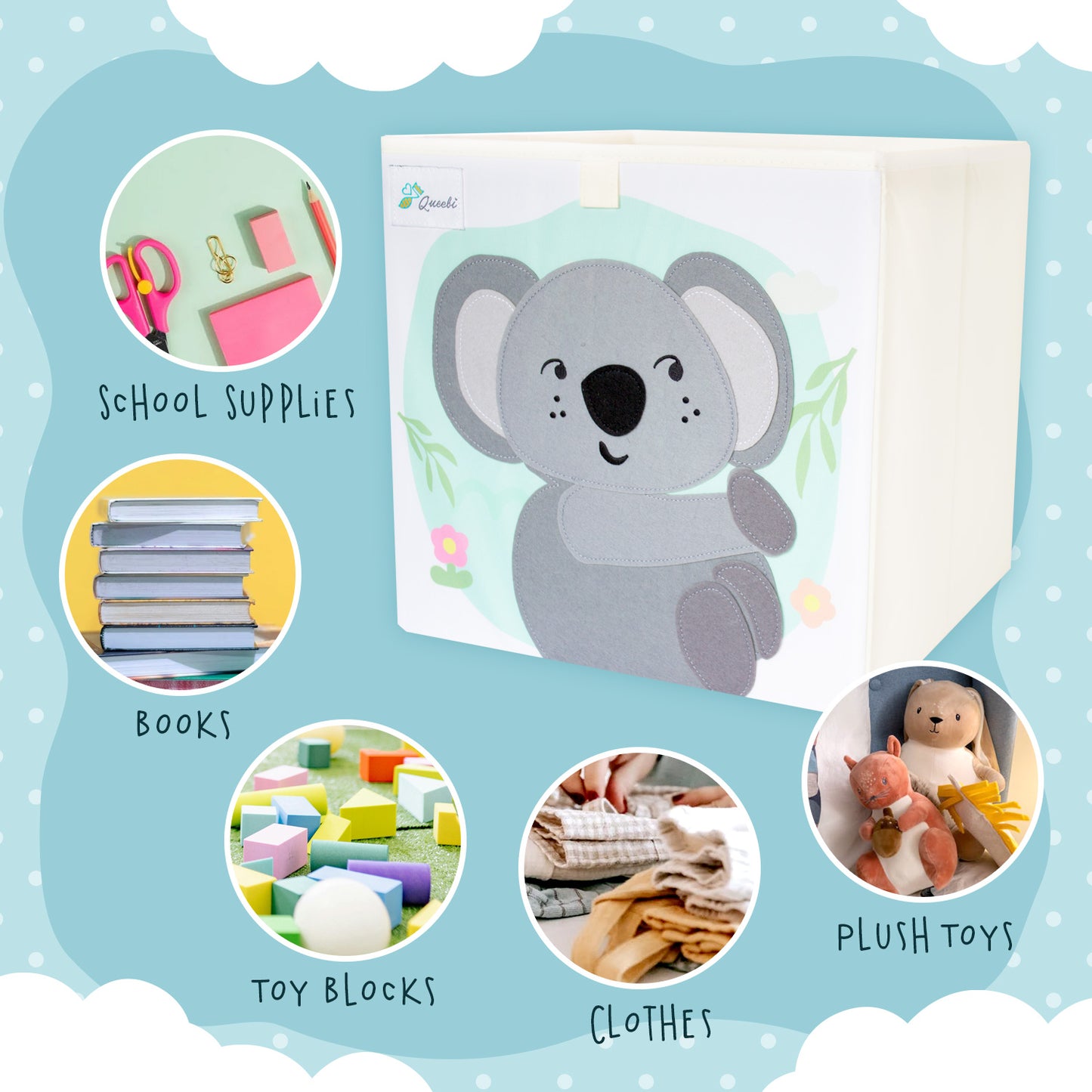 Queebi Storage Cube - Koala