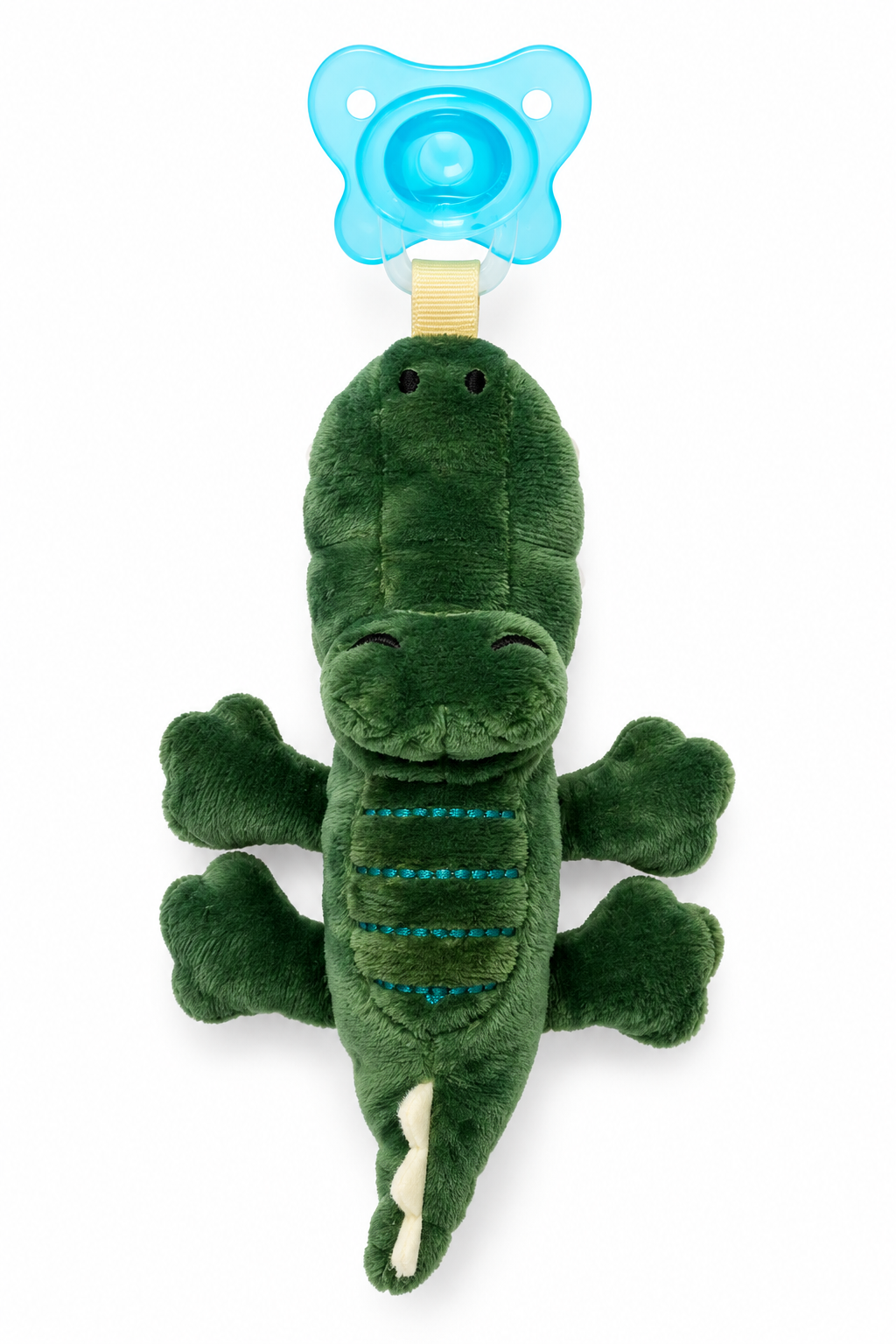 Queebi PaciBuddy Crocodile Pacifier Holder