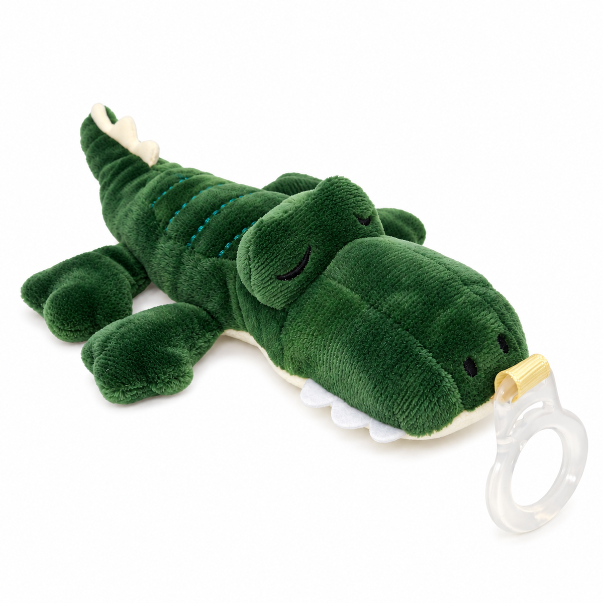 Queebi PaciBuddy Crocodile Pacifier Holder