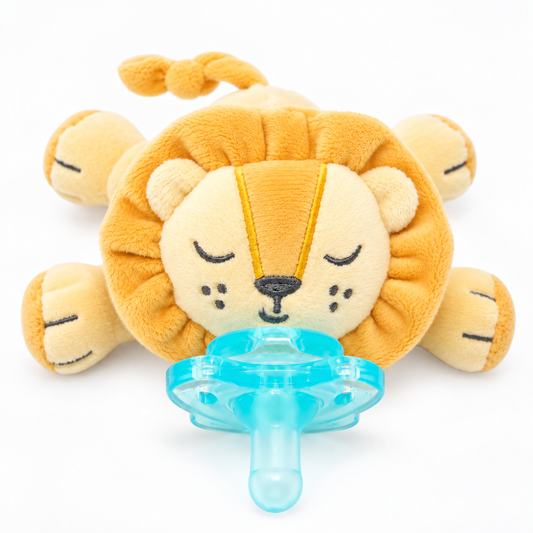 Queebi PaciBuddy Lion Pacifier Holder