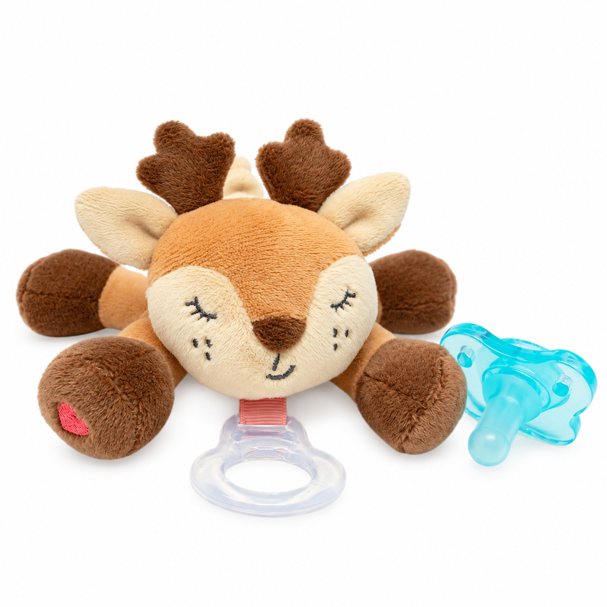 Queebi PaciBuddy Deer Pacifier Holder