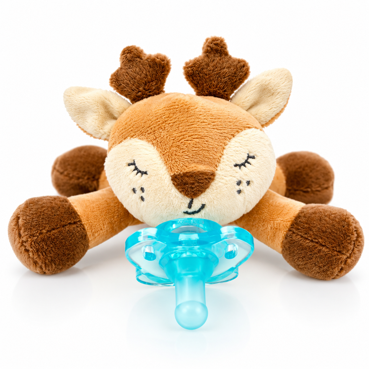 Queebi PaciBuddy Deer Pacifier Holder