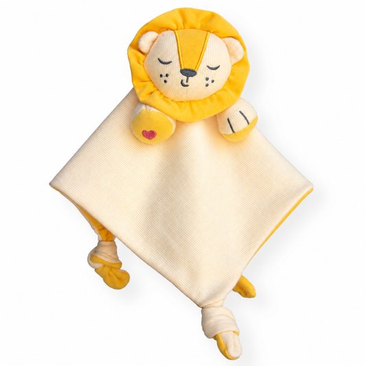 Queebi Lion Lovey Security Blanket