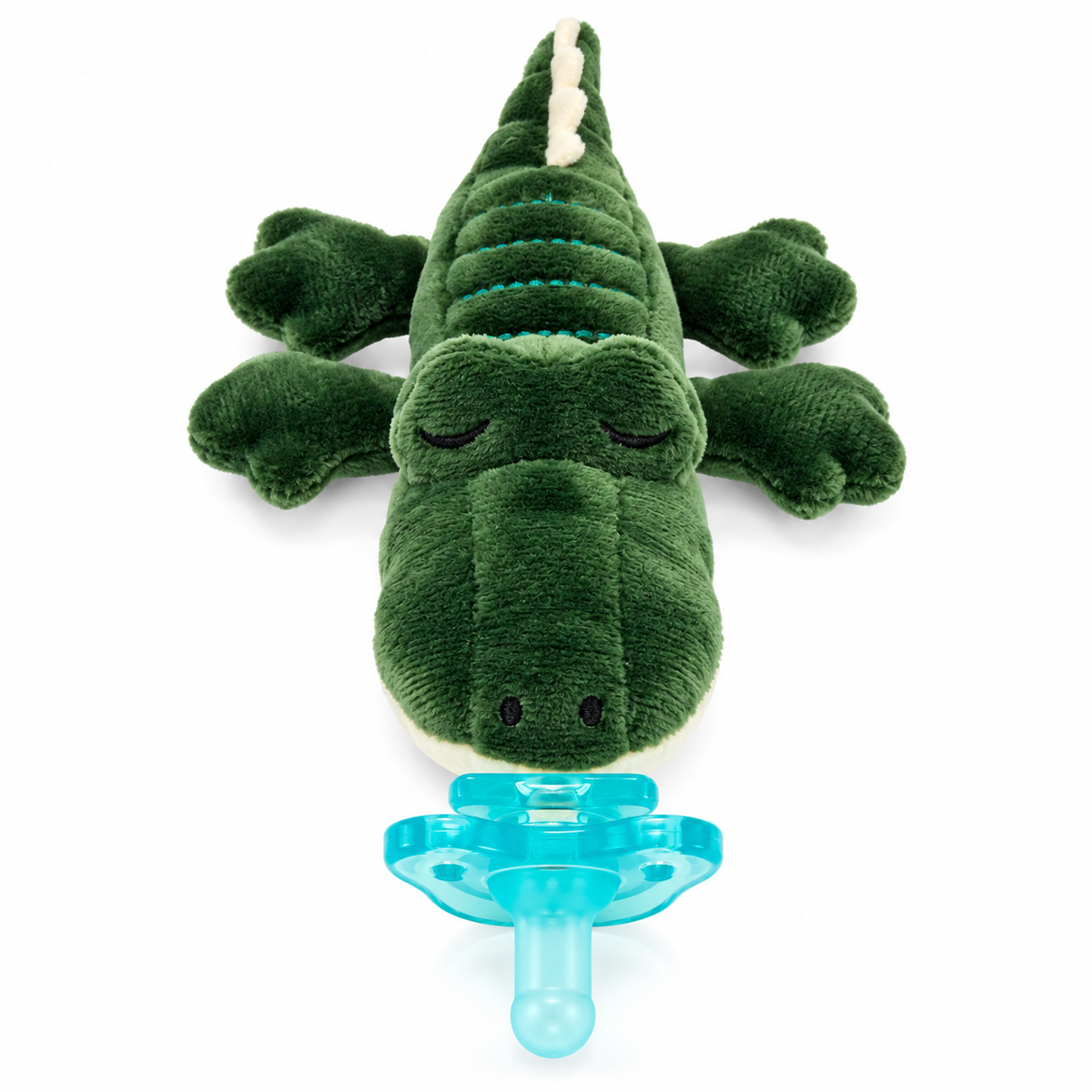 Queebi PaciBuddy Crocodile Pacifier Holder