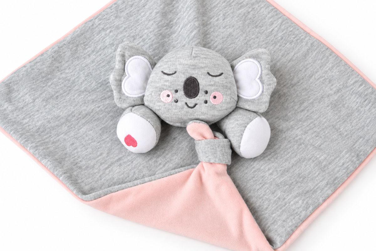 Queebi Koala Lovey Security Blanket