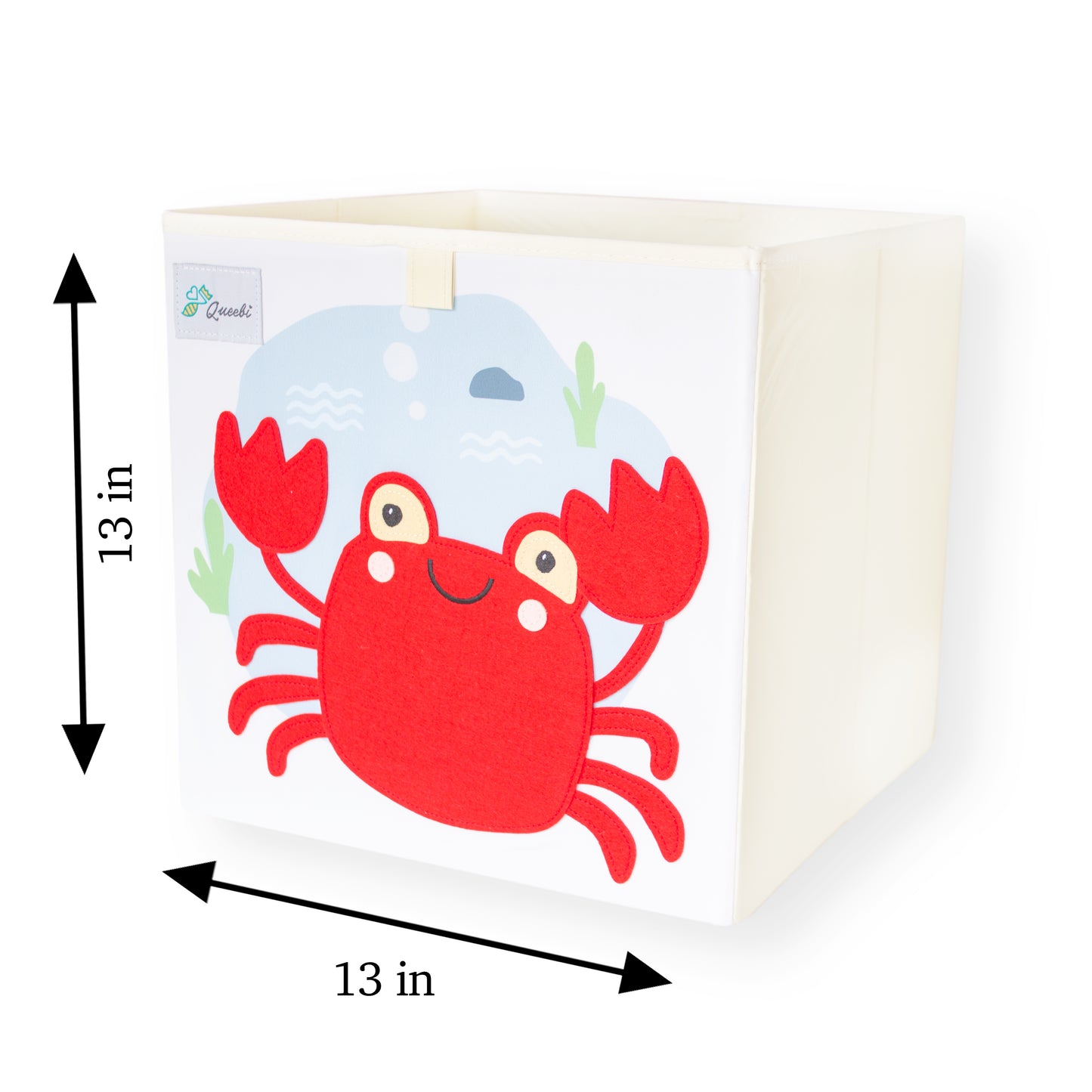Queebi Storage Cube - Crab