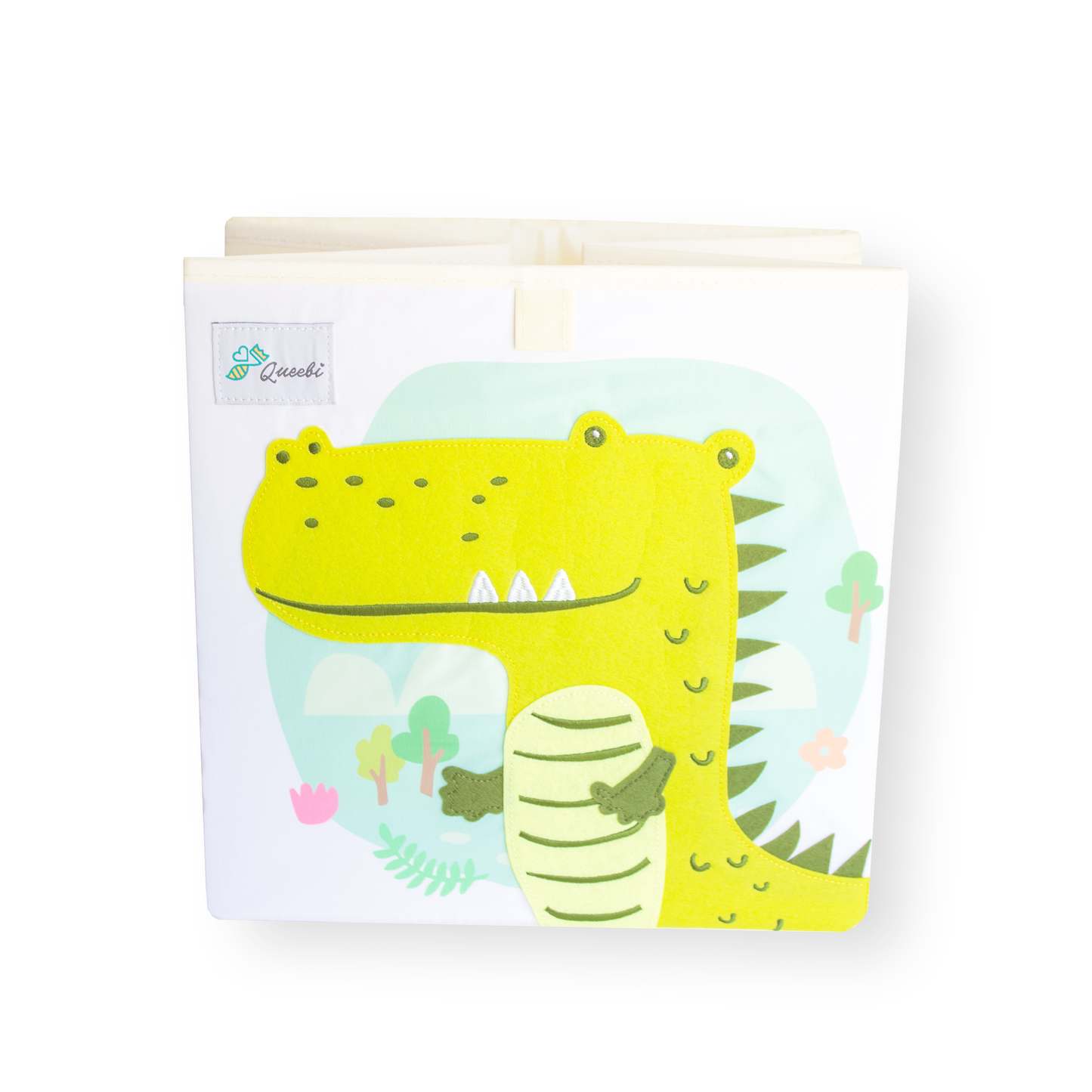 Queebi Storage Cube - Crocodile
