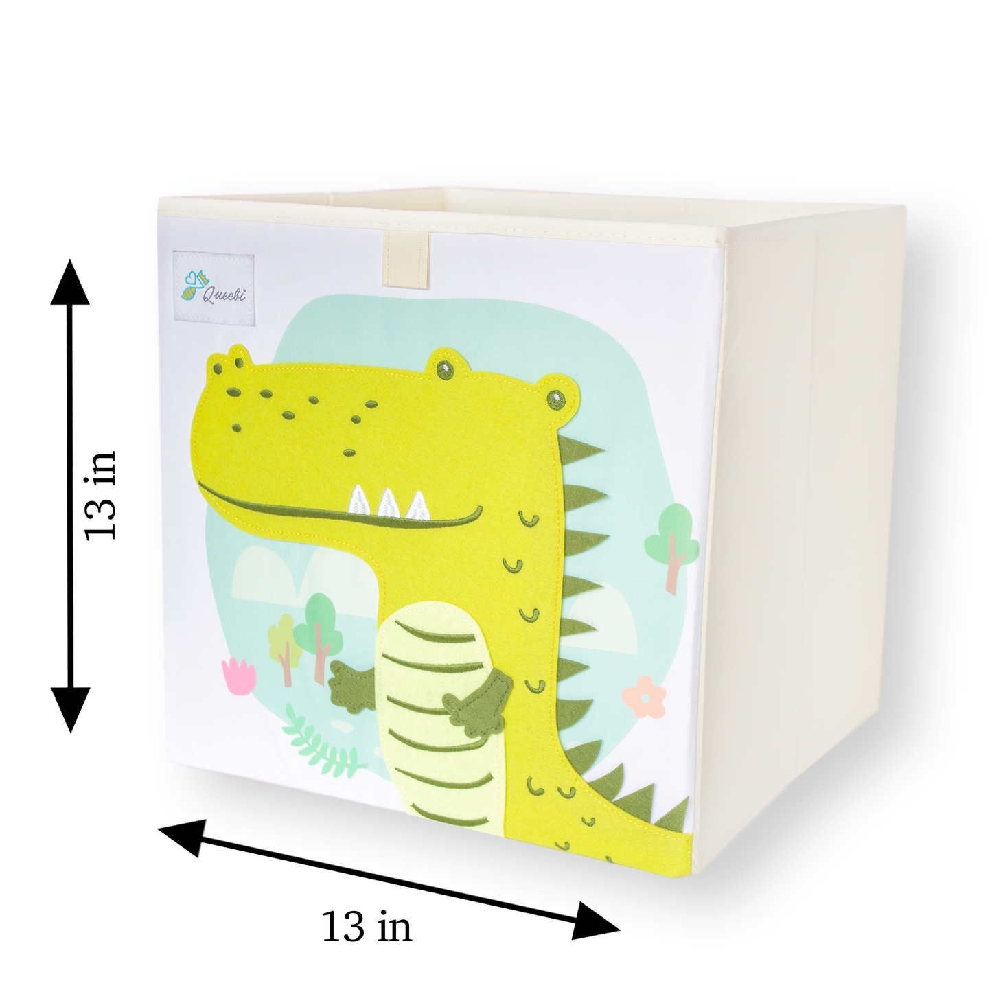 Queebi Storage Cube - Crocodile