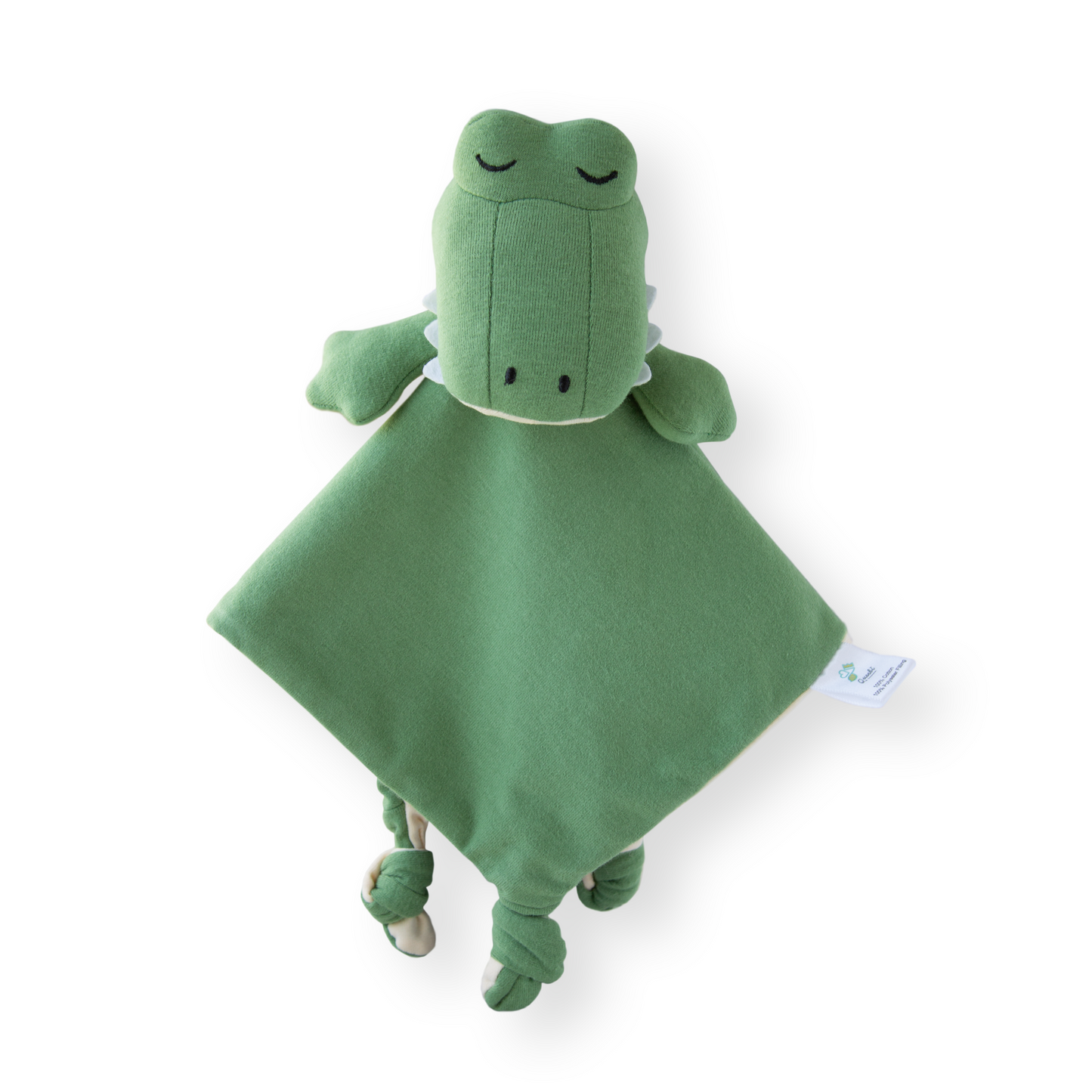 Queebi Crocodile Lovey Security Blanket