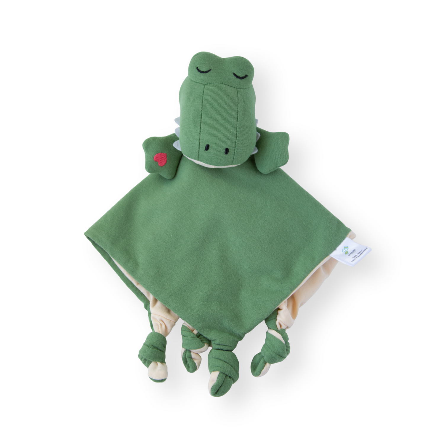 Queebi Crocodile Lovey Security Blanket
