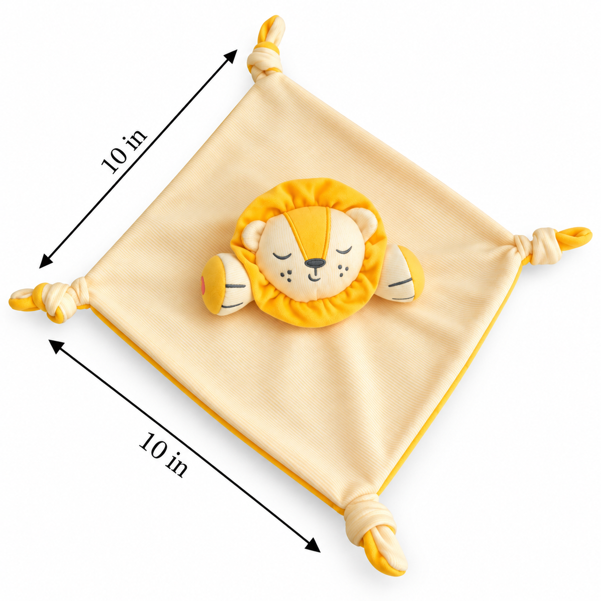 Queebi Lion Lovey Security Blanket
