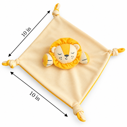 Queebi Lion Lovey Security Blanket