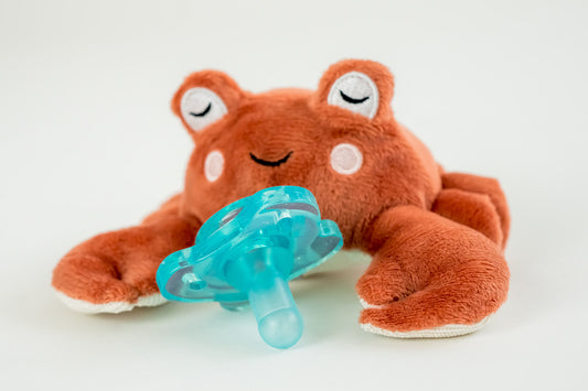 Queebi PaciBuddy Crab Pacifier Holder
