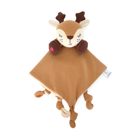 Queebi Deer Lovey Security Blanket
