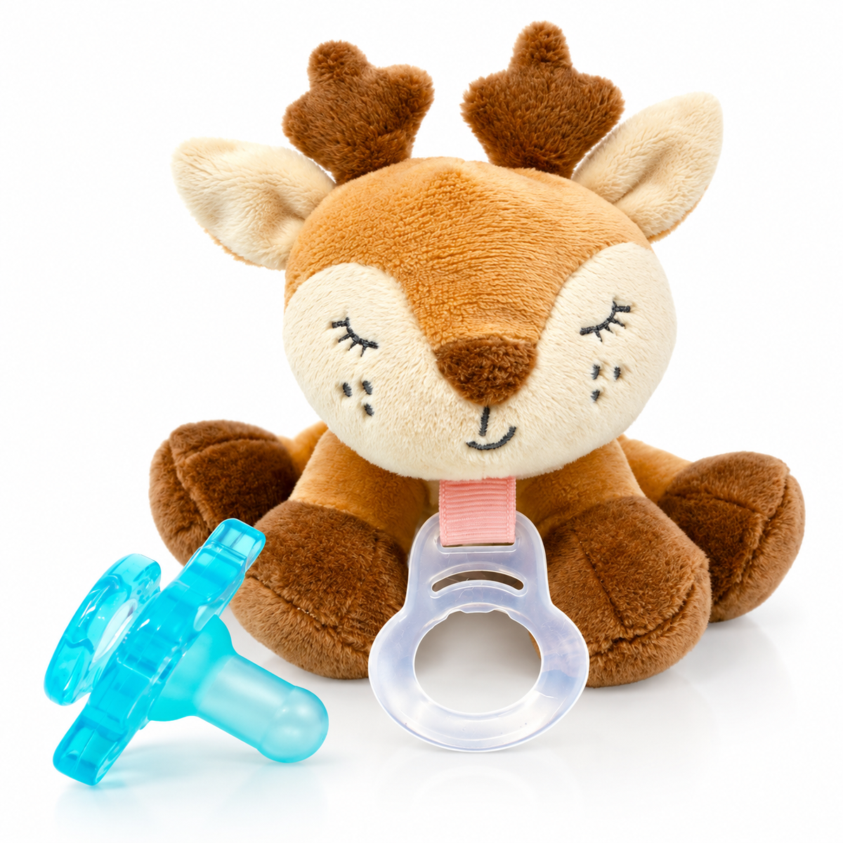 Queebi PaciBuddy Deer Pacifier Holder