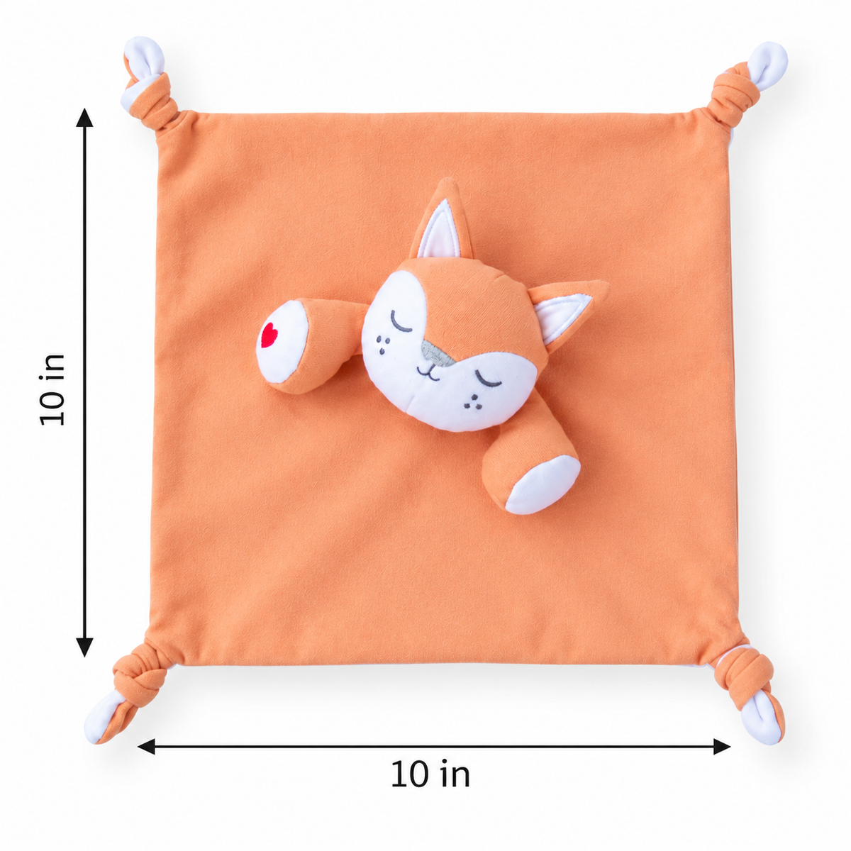 Queebi Fox Lovey Security Blanket