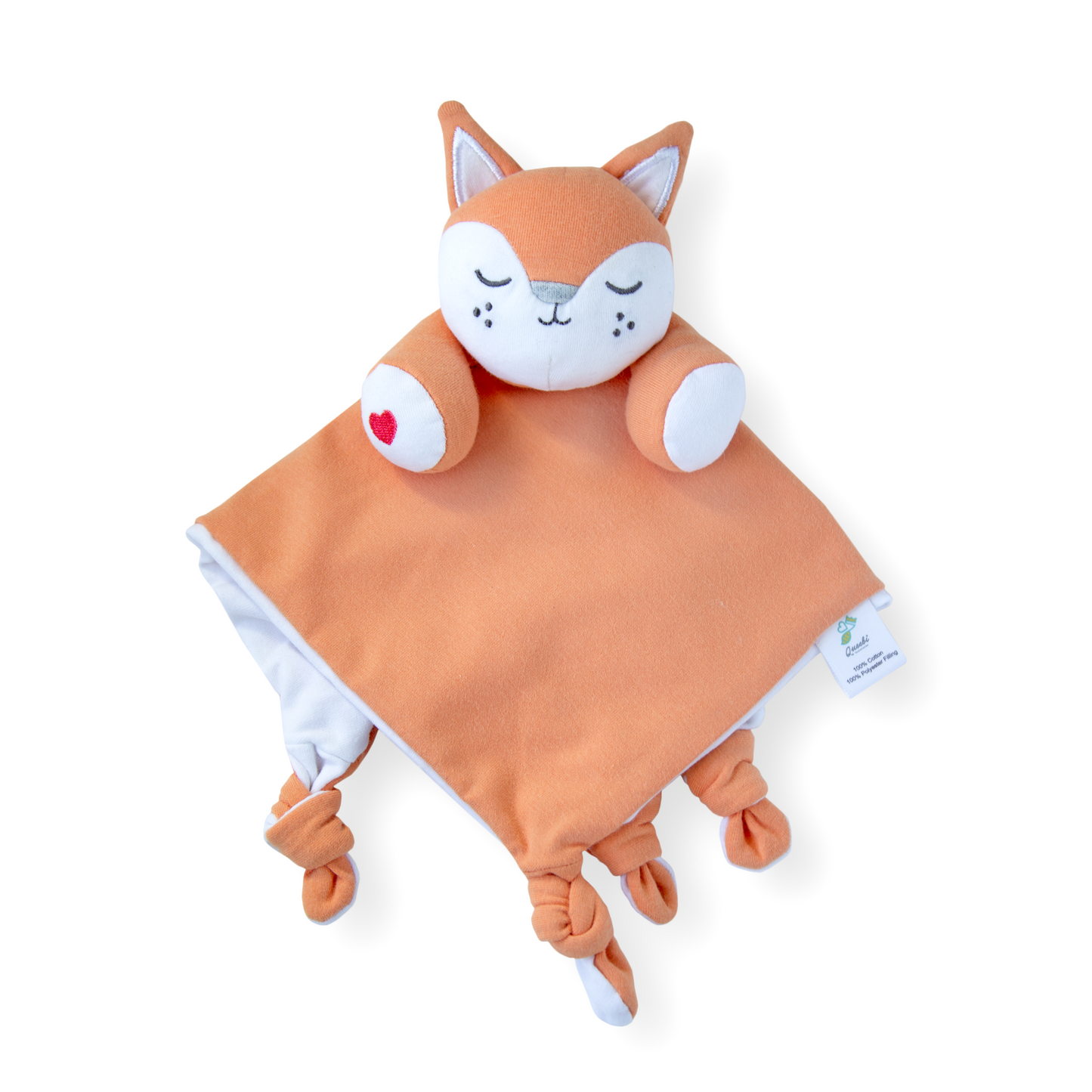 Queebi Fox Lovey Security Blanket