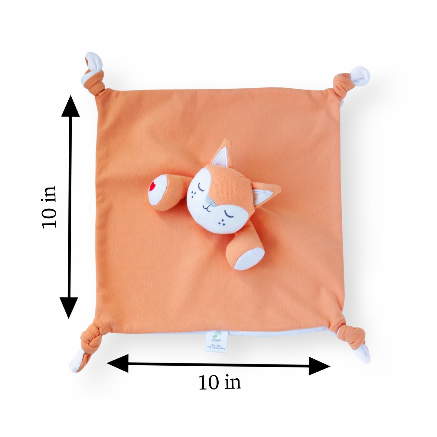 Queebi Fox Lovey Security Blanket