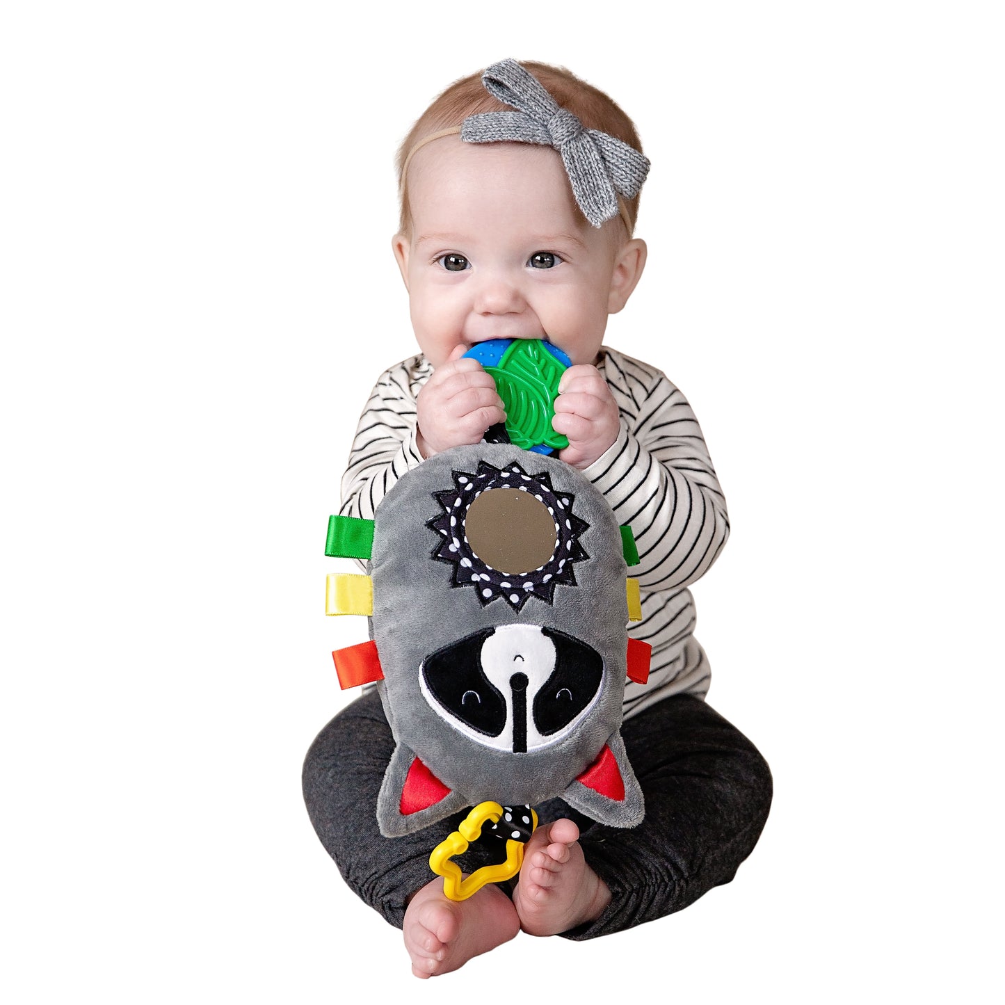 Kalianii Squish 'N Play Raccoon Activity Toy
