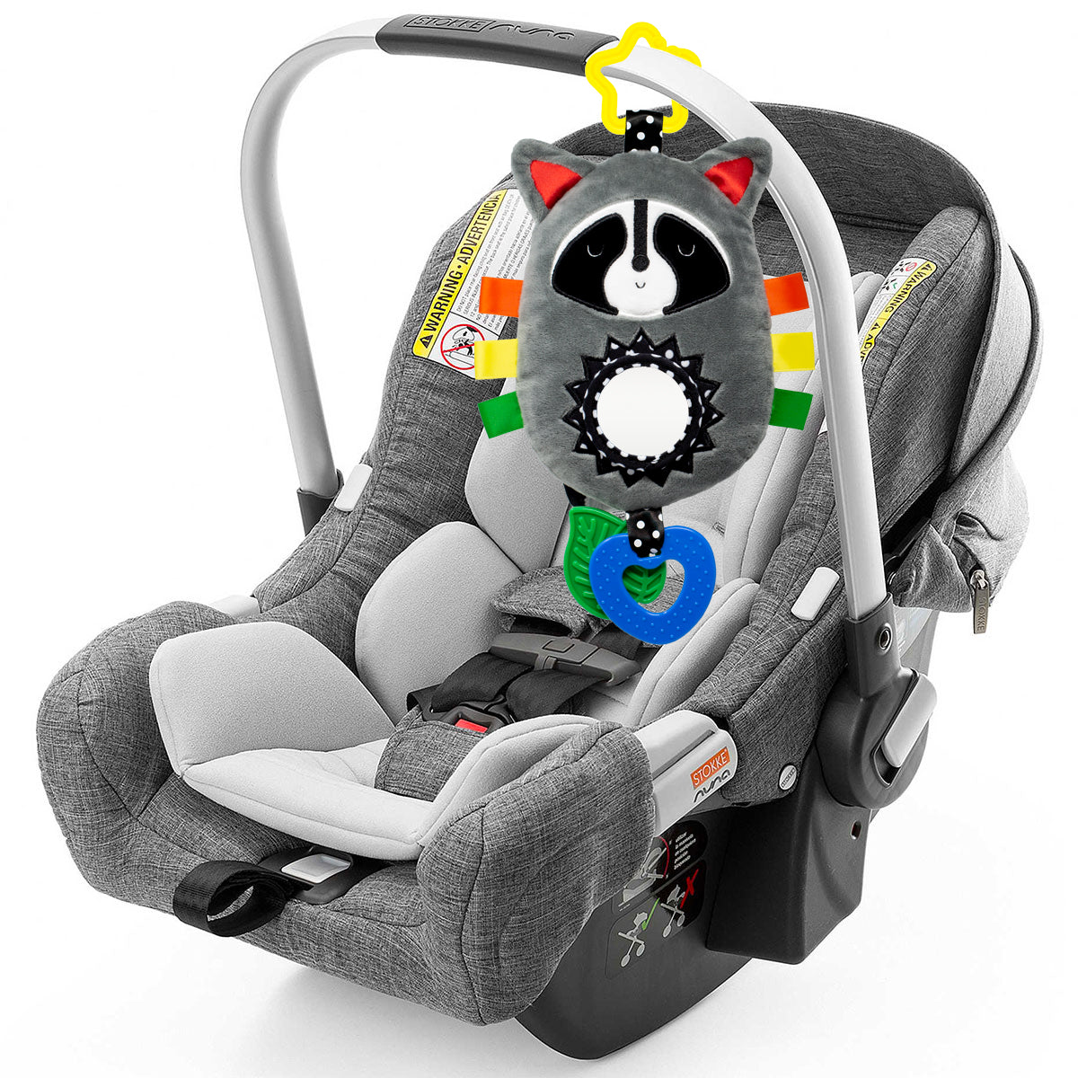 Kalianii Squish 'N Play Raccoon Activity Toy