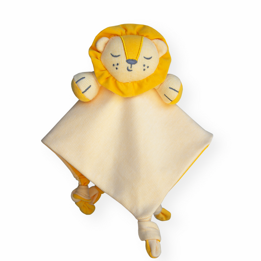 Queebi Lion Lovey Security Blanket