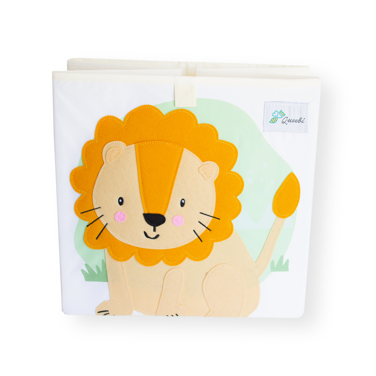 Queebi Storage Cube - Lion