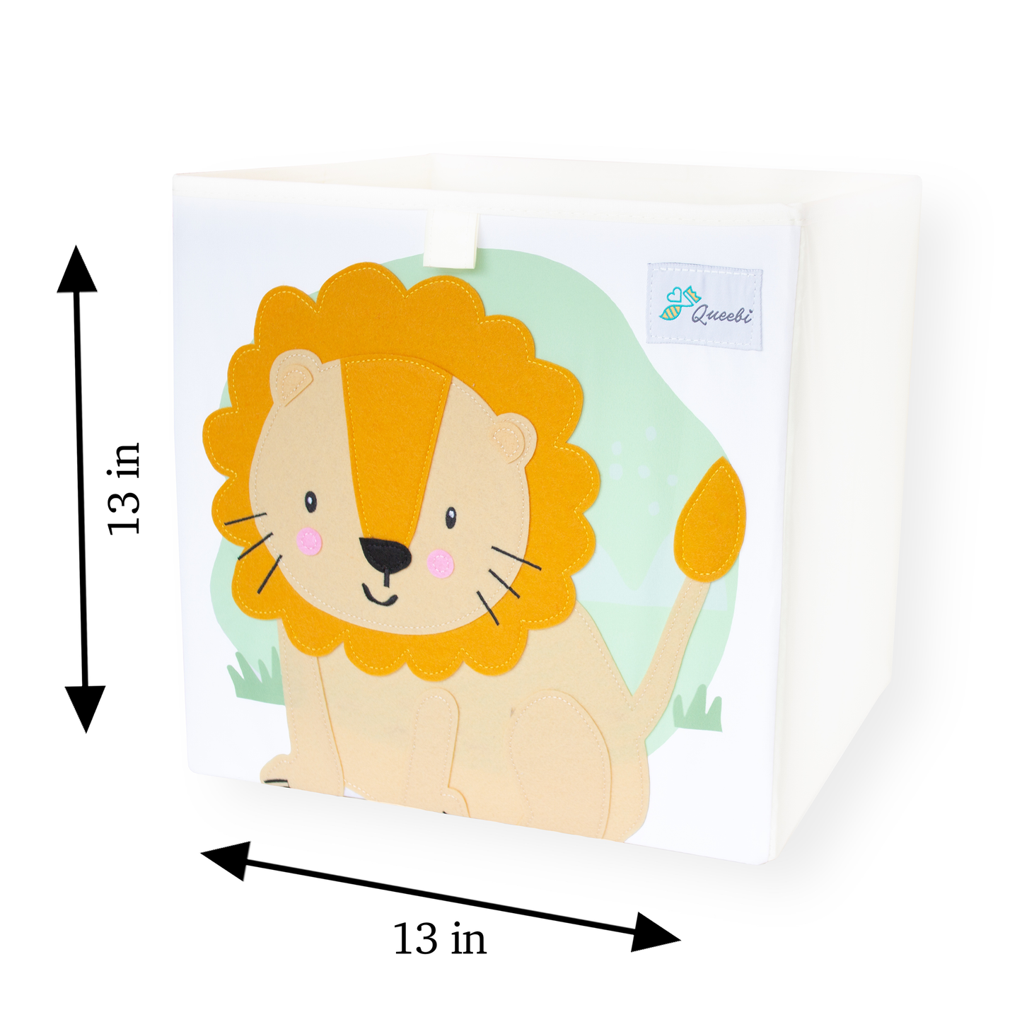 Queebi Storage Cube - Lion