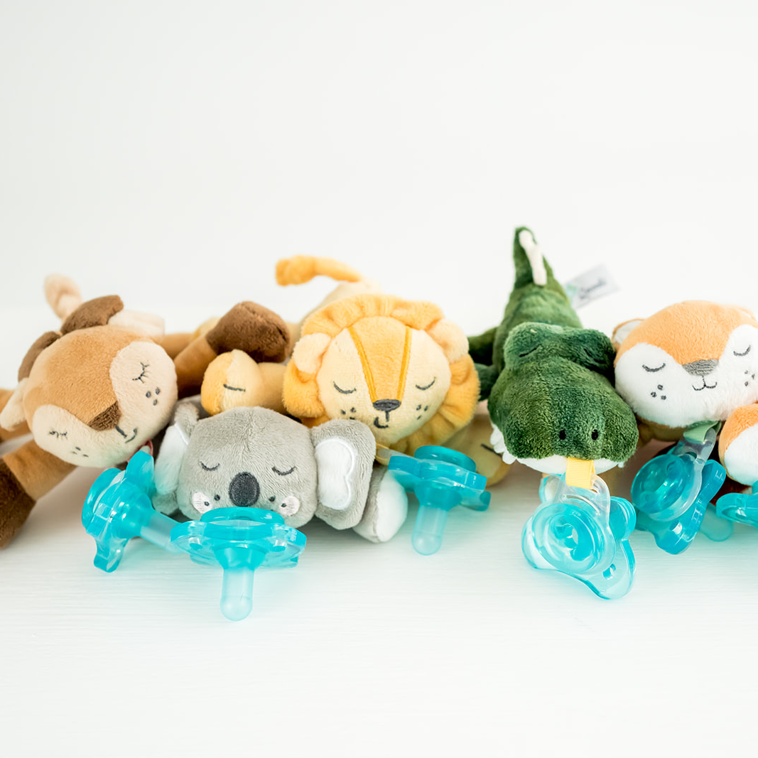 Queebi PaciBuddy Crocodile Pacifier Holder