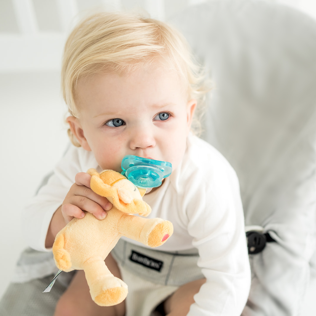 Queebi PaciBuddy Lion Pacifier Holder