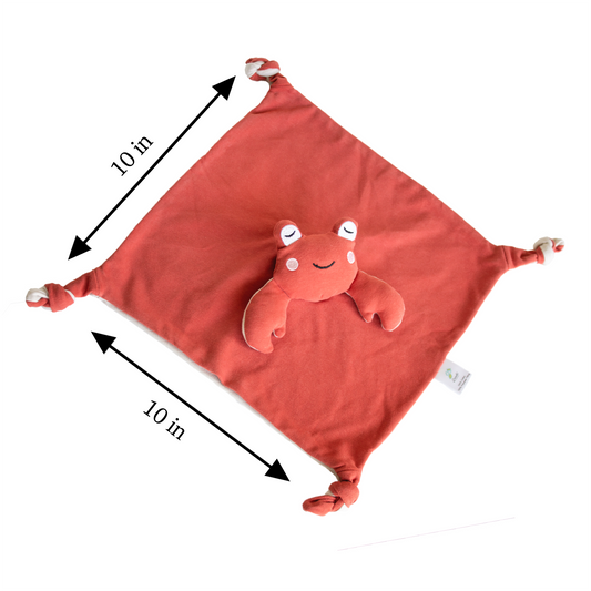 Queebi Crab Lovey Security Blanket