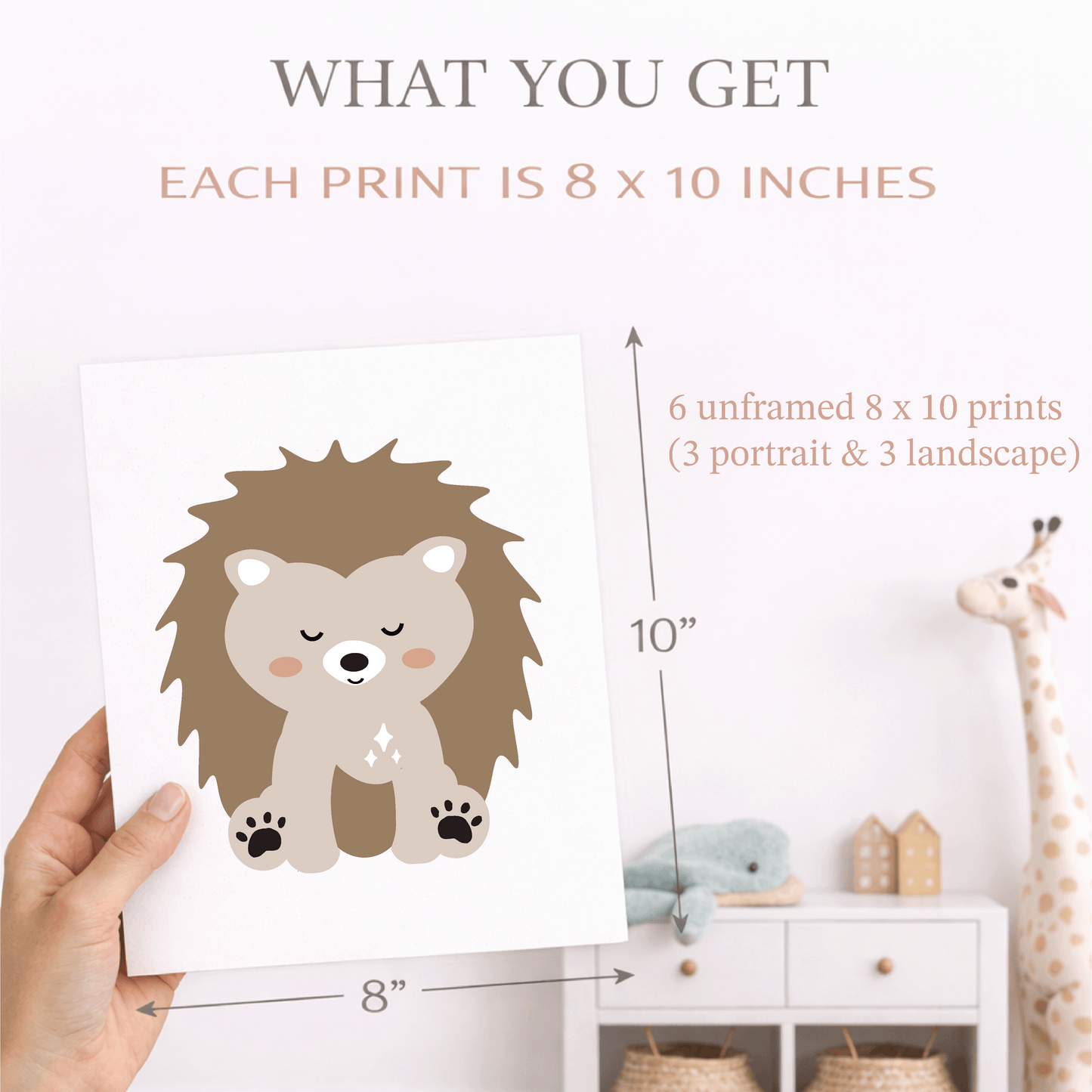 Personalized Woodland Wall Art