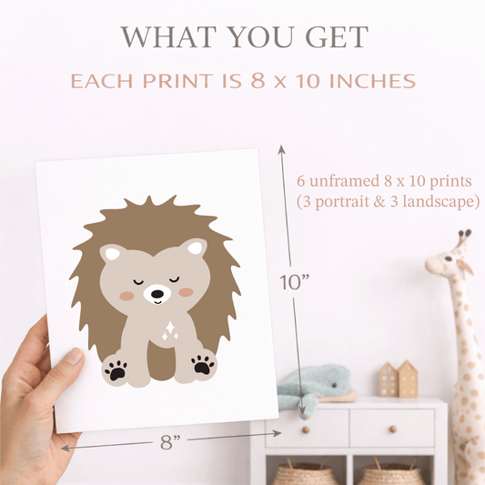 Personalized Woodland Wall Art